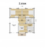 Дом из клееного бруса VZ-409